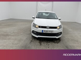 Volkswagen Polo 1.2 TSI 90hk R-Line Värmare Sensorer En-bruk