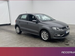 Volkswagen Polo1.2 TSI Farthållare 1 brukare 0,47l Mil 2016, Halvkombi