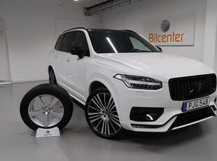 Volvo XC90B5 AWD R-Design 7-sits V-Däck ingår H K-Drag-Navi-Kamera-Värmare 2021, SUV