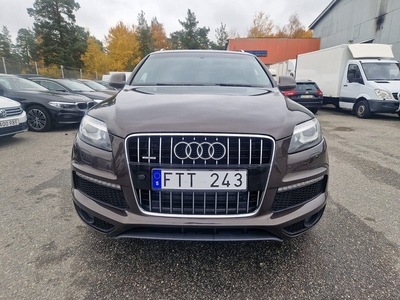 Audi Q7 3.0 TDI V6 quattro 7-Sits S-Line PANORAMA Motorvärm