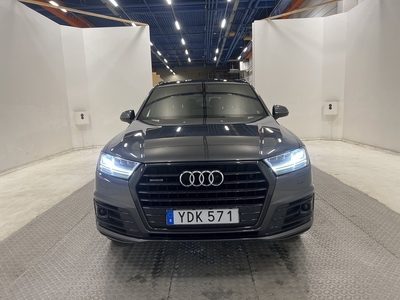 Audi Q7 TDI Q 272hk S-Line 7-Sits Värm Cockpit Pano BOSE HUD