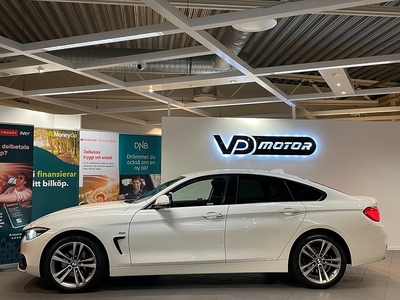 BMW 420 d xDrive GC Aut Sportline Navi Hifi Drag 190hk