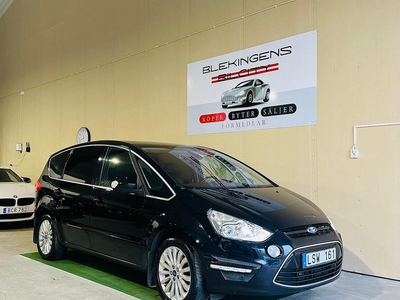 Ford S-Max 2.0 TDCi 7-sits Powershift Pano Nykamrem Keyless