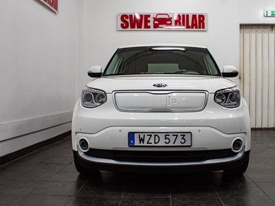 Kia Soul EV 30 kWh NAVI B-Kamera Nybesiktad Momsbil