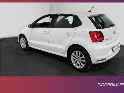 Volkswagen Polo 1.2 TSI 90hk 5-d P-sensorer *SUPERLÖRDAG