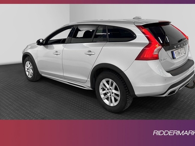 Volvo V60 Cross Country D4 AWD Summum D-Värm VOC Skinn Drag