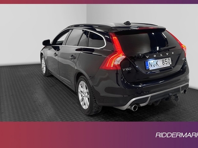 Volvo V60 D4 163hk R-Design D-värm VOC Skinn Drag Navi