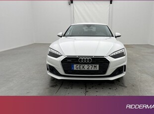 Audi A5Sportback 45 TFSI Proline Värmare Kamera Dragkrok 2021, Sportkupé