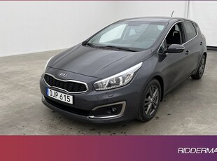 Kia Cee´d1.6 CRDi Kamera Navi Sensorer Rattvärme 2016, Halvkombi