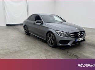 Mercedes C220Benz C 220 d AMG Sport Värmare Kamera Skinn 2017, Sedan