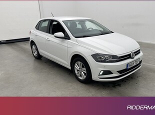 Volkswagen Polo1.0 TSI Sensorer CarPlay Farthållare 2019, Halvkombi