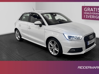 Audi A1 Sportback 1.0 TFSI 95hk S-line Proline 17