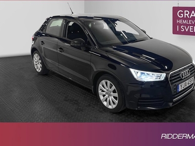 Audi A1Sportback 1.0 TFSI Proline Låg skatt Få Ägare 2017, Halvkombi