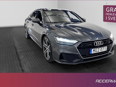 Audi A755 TFSI Q S-Line Cockpit B-värme Taklucka 360° 2019, Sportkupé