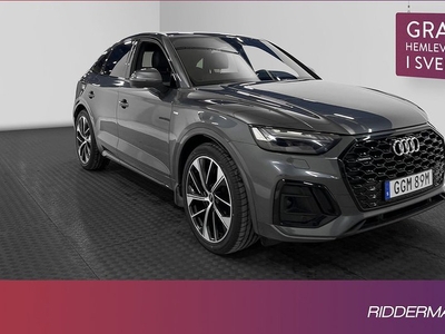 Audi Q5Sportback TFSI e Q S-Line Cockpit Luftfjädring Drag 2021, SUV