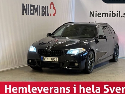 BMW 530M Sport Kamera Drag SoV P-sens Led-ramp Skinn 2012, Kombi