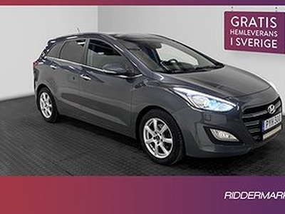 Hyundai i30 1.6 D Kombi Premium Kamera Värmare Keyless