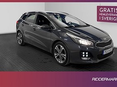 Kia Cee´d SW 1.6 CRDi GT-Line Kamera Värmare Välservad