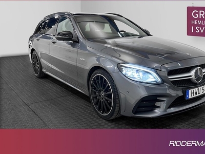 Mercedes C43 AMGBenz AMG C43 4M Cockpit B-värm Burmester Pano 2019, Kombi