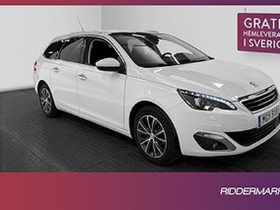 Peugeot 308 SW 1.2 e-THP 110hk Allure Pano Navi Välservad