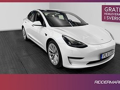 Tesla Model 3 Long Range AWD 440hk Autopilot Sv.Såld MOMS