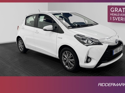 Toyota Yaris Hybrid e-CVT 101hk Kamera Välservad 0,33L/Mil