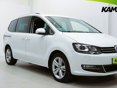 Volkswagen Sharan2.0 TDI 4Motion DSG B-kamera Värmare Drag 7-sits 2017, Minibuss