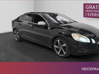 Volvo S60T4 R-Design Välservad Halvskinn P-sensorer 2012, Sedan