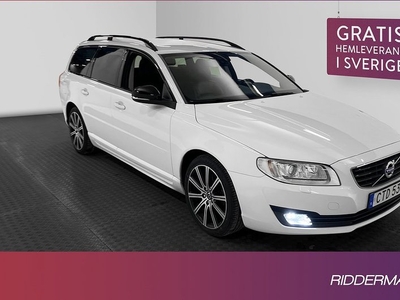 Volvo V70D4 AWD Dynamic Edition D-värm VOC Skinn Drag 2015, Kombi