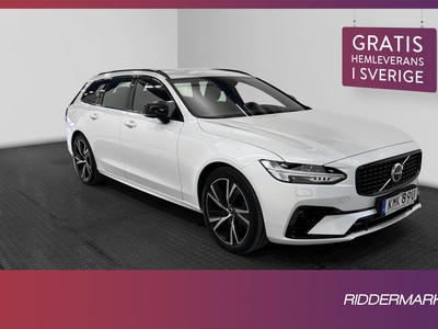 Volvo V90 T6 AWD Recharge 340hk R-Design 360* H/K Pano PVärm