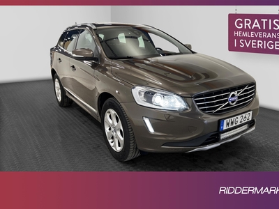 Volvo XC60 D4 AWD 190hk Summum Skinn Värm Drag Keyless VOC