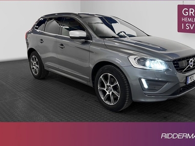 Volvo XC60D4 AWD R-Design D-värme VOC Pano H K B-kamera 2016, SUV