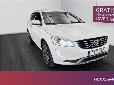 Volvo XC60D4 AWD Summum Pano VOC Värmare Navi Drag 2016, SUV