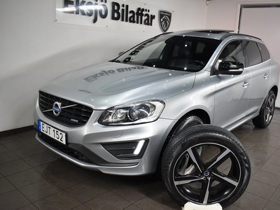 Volvo XC60Polestar Optimering D5 AWD R-Design Panorama Drag 2015, SUV