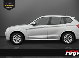 BMW X3 Xdrive30d 258hk M-Sport Drag Kamera