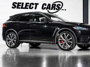 Jaguar F-Pace SVR Automat, 550hk Leasebar Moms