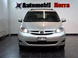 Toyota Sienna 3.5 269hk Automat 7-sits Drag Skinn V-hjul