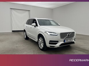 Volvo XC90 T8 AWD Inscription 7-sits VOC Pano 4,95% RÄNTA