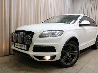 Audi Q7 3.0 TDI V6 Quattro S-Line 7-Sits (245hk) Pano / Drag