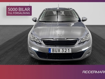 Peugeot 308 1.6 BlueHDI 120hk Active Värm Sensorer Välservad