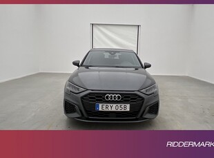 Audi A3 Sportback 45 TFSI e 245hk S-Line Cockpit Kamera MOMS