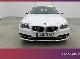 BMW 520 d xDrive 190hk Skinn Värm Rattvärm Kamera Navi Drag