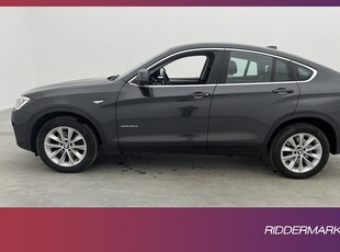 BMW X4 xDrive20d 190hk Navi B-Kamera 1 Brukare Drag