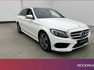 Mercedes C220Benz C 220 T d AMG Pano Burm GPS Ambient Skinn Drag 2018, Kombi