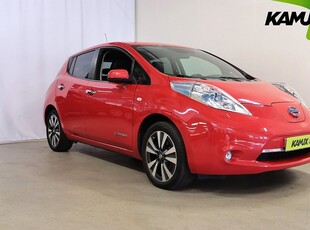 Nissan Leaf30 kWh Tekna fri Kamux Plus 1 år 360 Kamera Skinn Bose Navi 109h 2016, Halvkombi