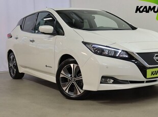 Nissan Leaf40 KwH Acenta fri Kamux Plus 1 år 360-Kamera Navi Värmare 2019, Halvkombi