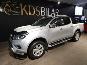 Nissan Navara 2.3 dCi 4WD Euro6 Dubbelhytt 190hk Kåpa Värmare