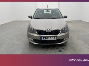 Skoda Fabia 1.0 TSI 95hk Style Sensorer CarPlay Välservad