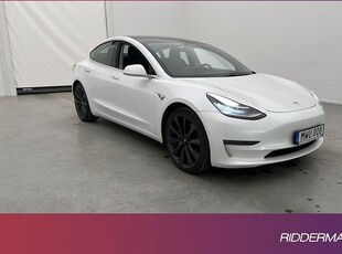 Tesla Model 3Long Range AWD Svensksåld Dragkrok AP 2020, Halvkombi