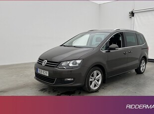 Volkswagen Sharan2.0 TDI 4M Värm 7-Sits Pano Kamera Drag 2018, Minibuss